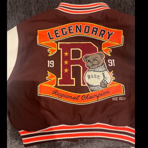 Women’s Cropped Varsity Jacket! Size Small! Brand New, Never Worn!!!!! - Picture 5 of 10